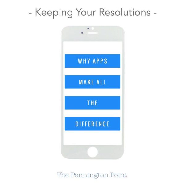 Keeping Your Resolutions – Apps Make All the Difference