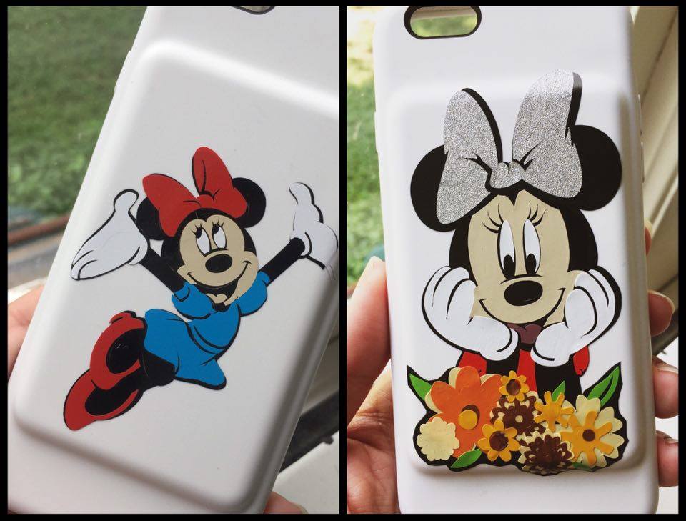 fun phone cases decorated with Cricut Expressions Air 2