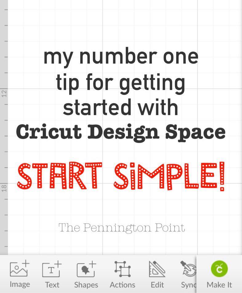 Great walkthrough for getting started with Cricut Design Space! #spon