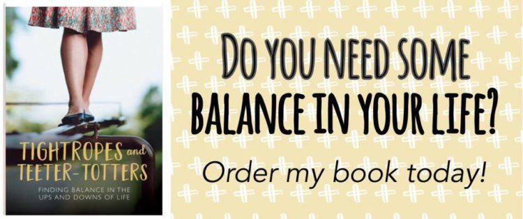 Grab this book for those days when you feel like your life is out of balance!