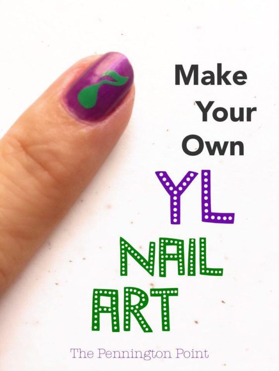 Make your own nail art using Cricut. Great ideas for building your Young Living business and team building gifts. 