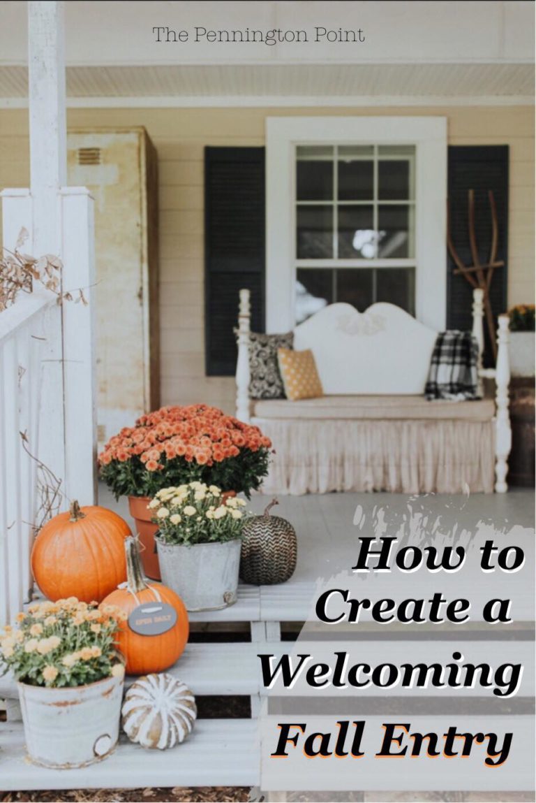 How to Create a Welcoming Fall Entry to Your Home