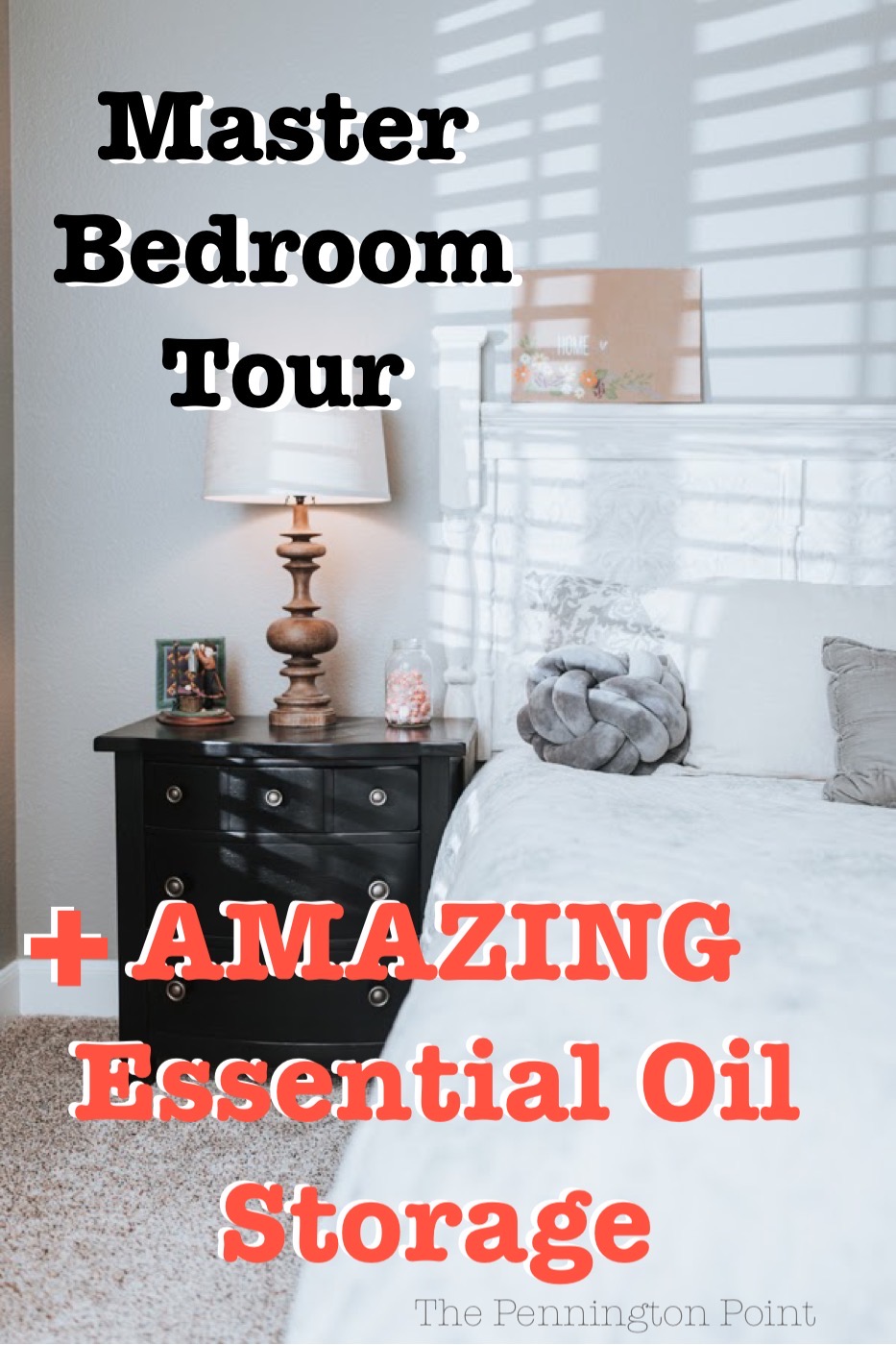 The Master Bedroom + My Oil Storage